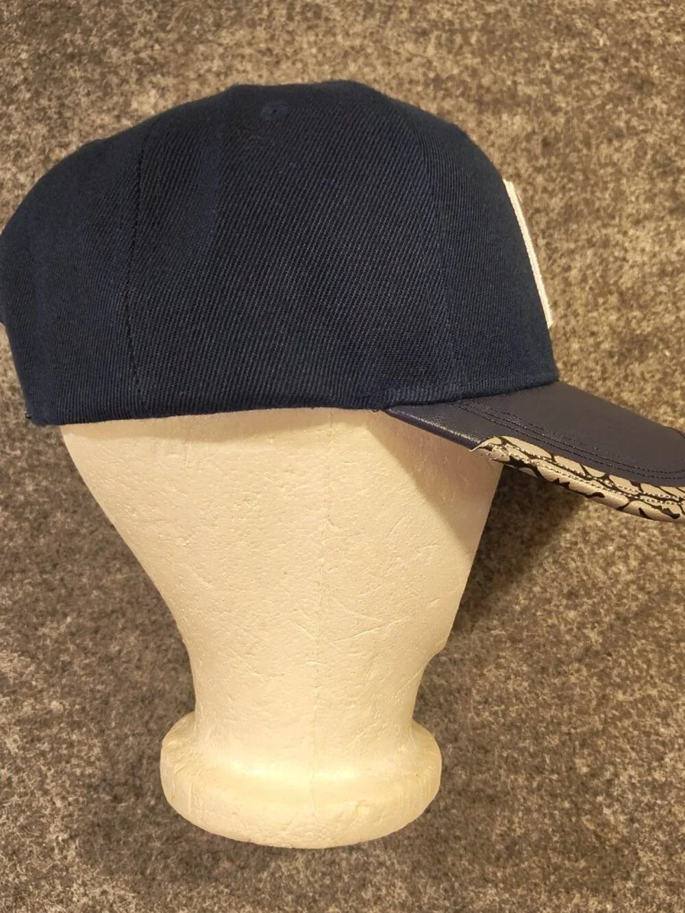 Mitchell & Ness Georgetown Hoyas Snapback Hat Navy “G” Logo